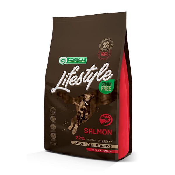 Nature's Protection Lifestyle łosoś adult 1,5 kg