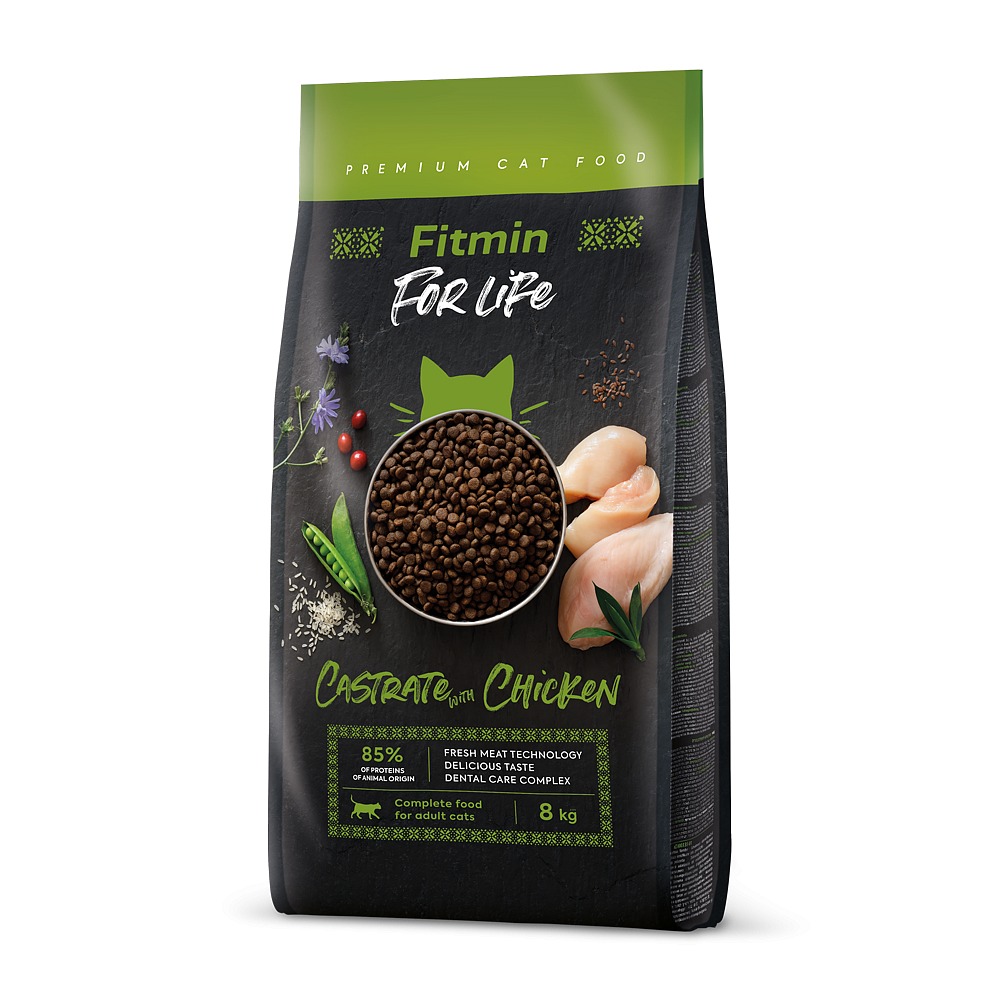 Fitmin For Life Sterilised kurczak adult 8 kg