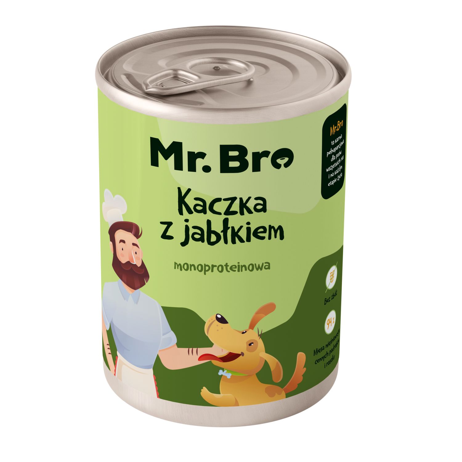 Mr. Bro kaczka z jabłkiem 400 g