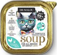 Dr Malou Hairball kurczak z jęczmieniem w bulionie adult 12 g