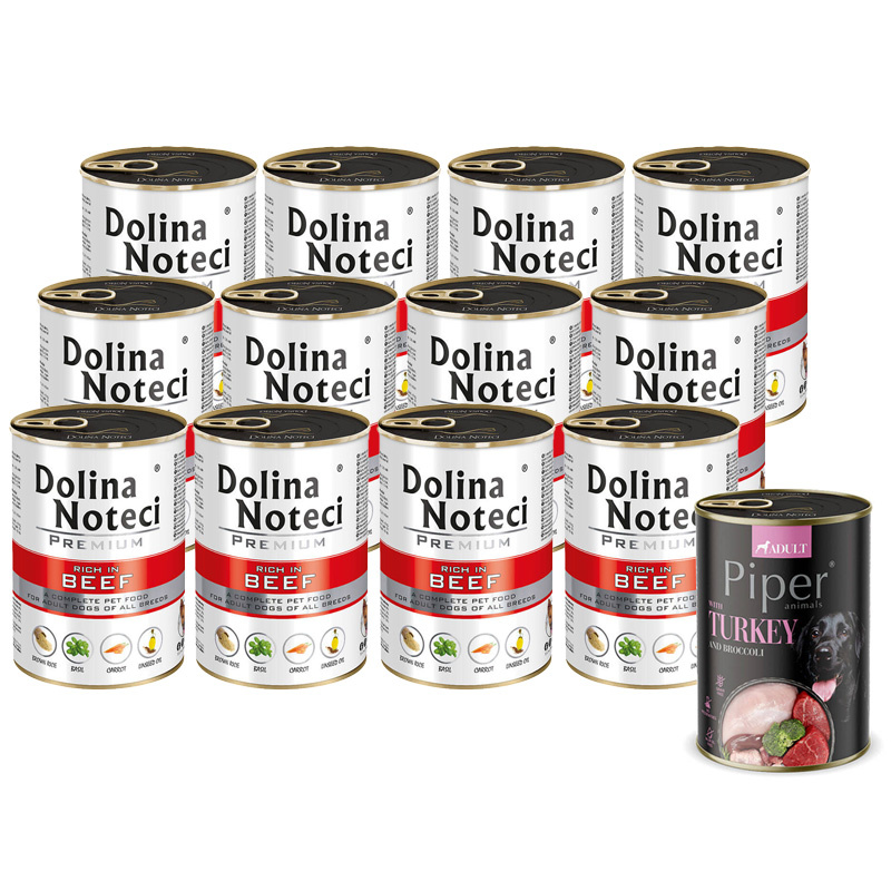 Dolina Noteci Premium wołowina z burakiem adult 400 g × 12