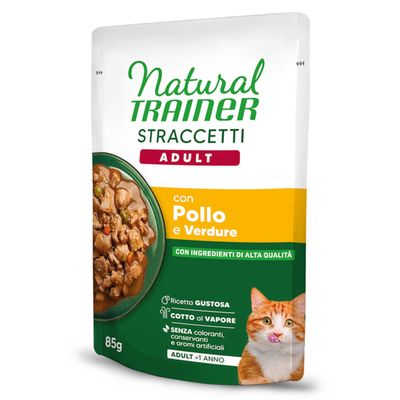 Trainer Straccetti kurczak w sosie adult 85 g × 22