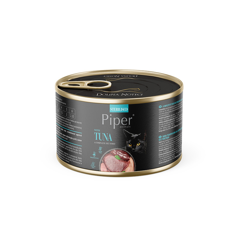 Piper Animals Sterilised tuńczyk adult 185 g