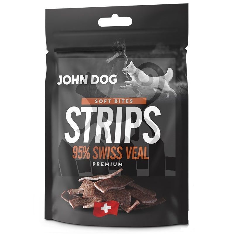 John Dog Soft Bites Strips cielęcina 70 g
