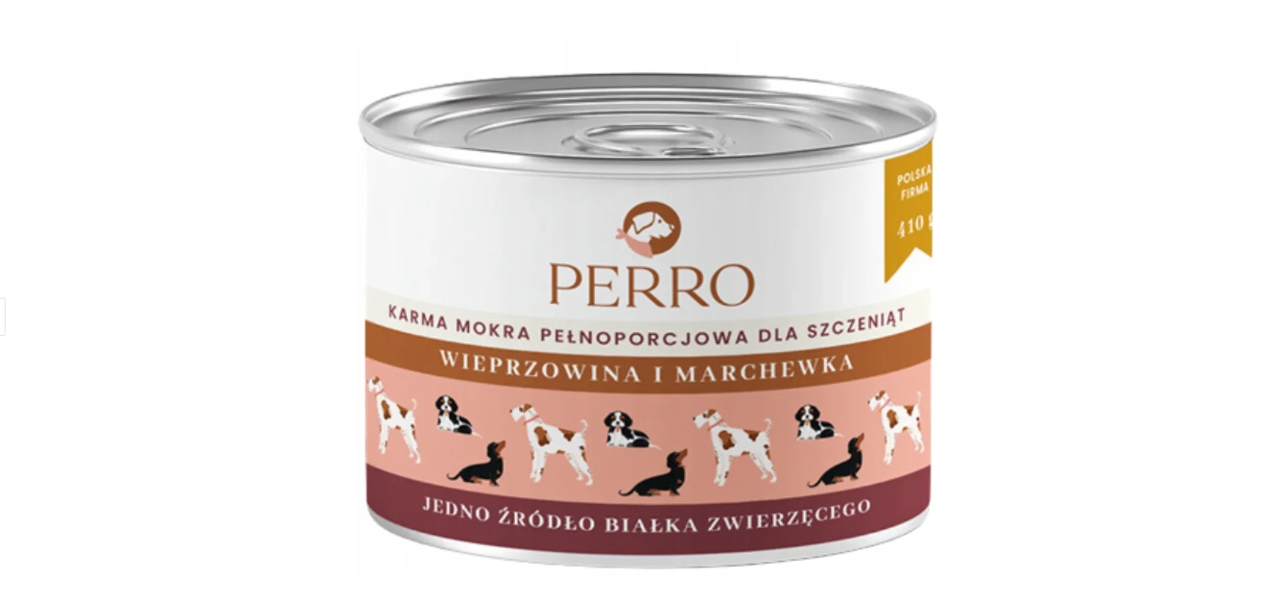 Perro wieprzowina junior 410 g × 6