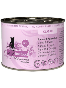 Catz Finefood Classic jagnięcina, królik 200 g