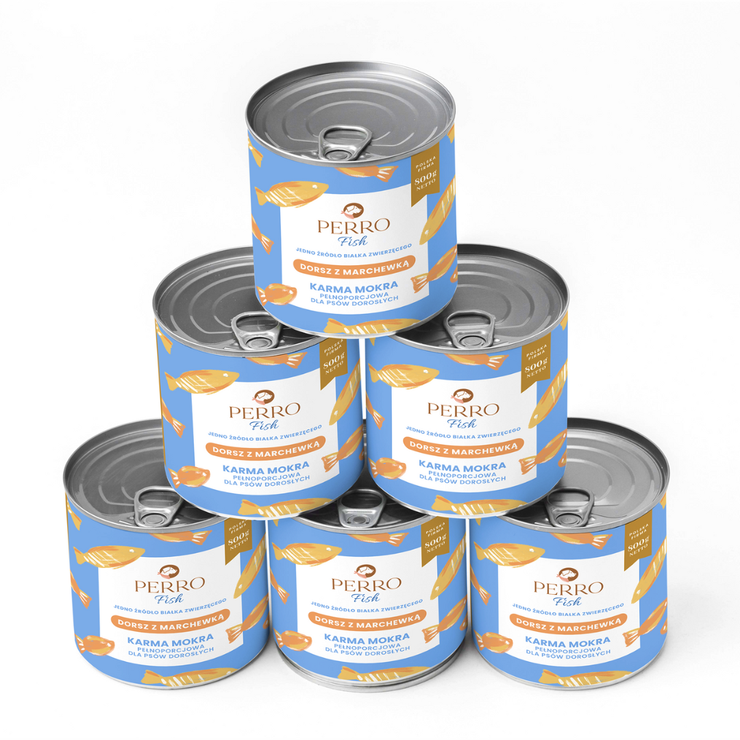 Perro dorsz adult 800 g × 6