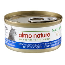 Almo Nature Hfc Natural małże, tuńczyk w bulionie 70 g