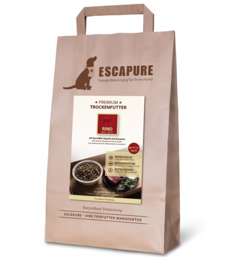 Escapure Premium wołowina puppy 1,5 kg