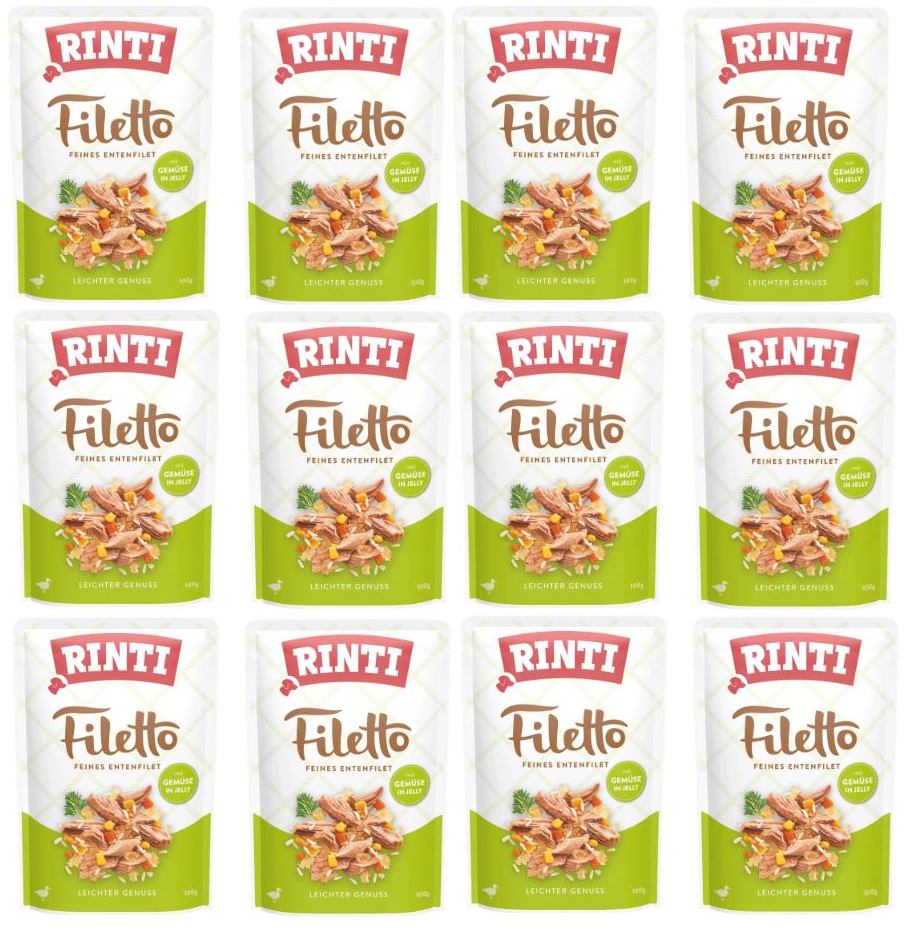 Rinti Filetto kaczka z warzywami 100 g × 12