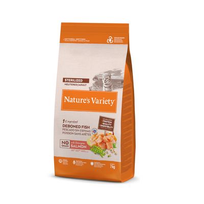 Nature's Variety No Grain Sterilised łosoś adult 7 kg × 2