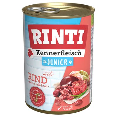 Rinti Kennerfleisch wołowina junior 400 g × 6