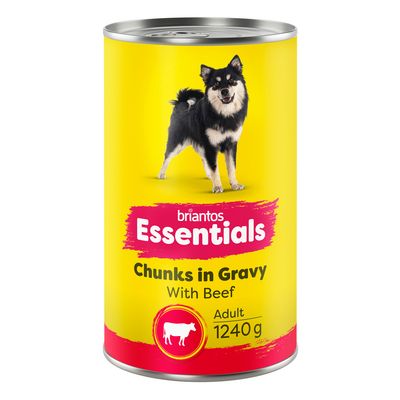 Briantos Essentials cielęcina, wołowina adult 1.24 kg × 12