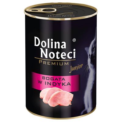 Dolina Noteci Premium indyk kitten 400 g × 24