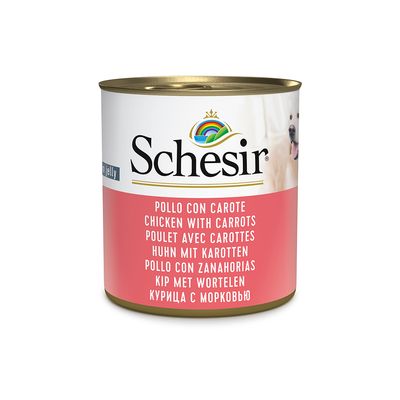 Schesir kurczak z marchwią adult 285 g × 6