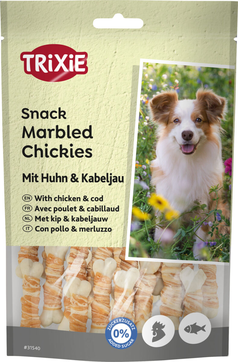 Trixie Marbled Chickies dorsz, kurczak 100 g