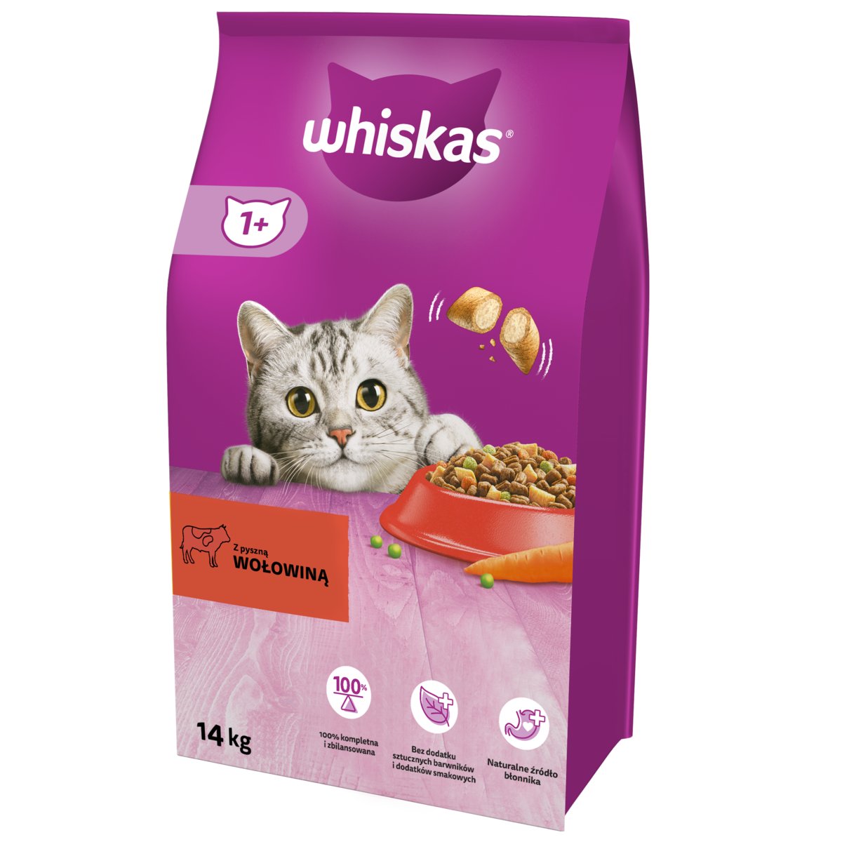 Whiskas Sterilised wołowina adult 14 kg
