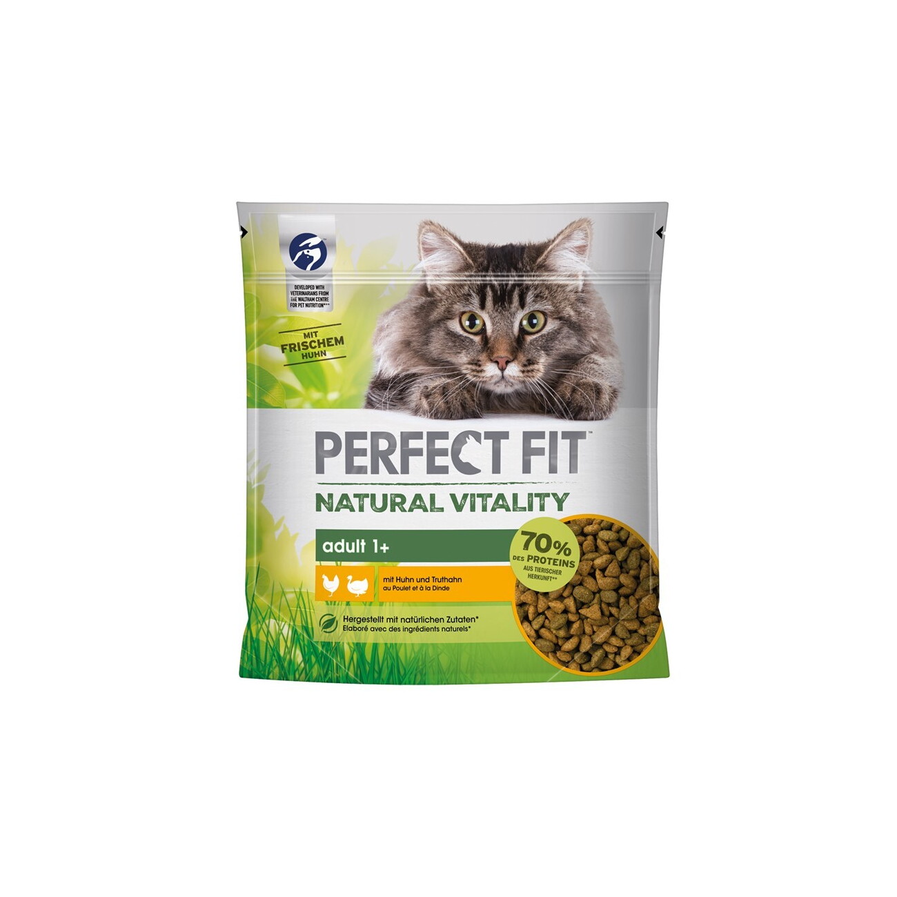 Perfect Fit Natural Vitality indyk, kurczak adult 650 g