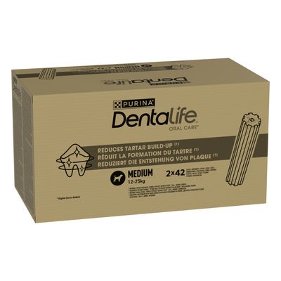 Purina DentaLife średnie rasy 69 g × 28