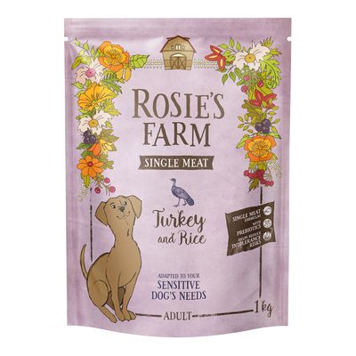 Rosie's Farm Single Meat indyk adult 1 kg