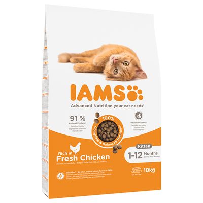 IAMS Advanced Nutrition kurczak kitten 10 kg