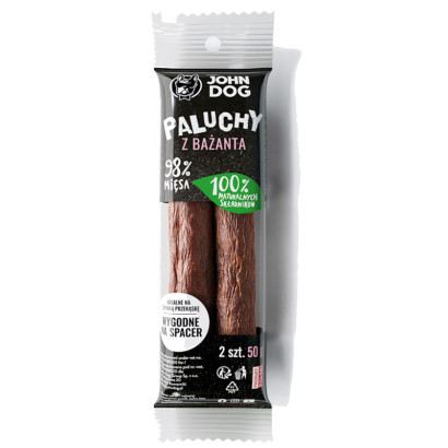 John Dog Paluch Premium bażant 25 g × 2