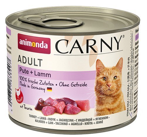 Animonda Carny indyk, jagnięcina adult 200 g