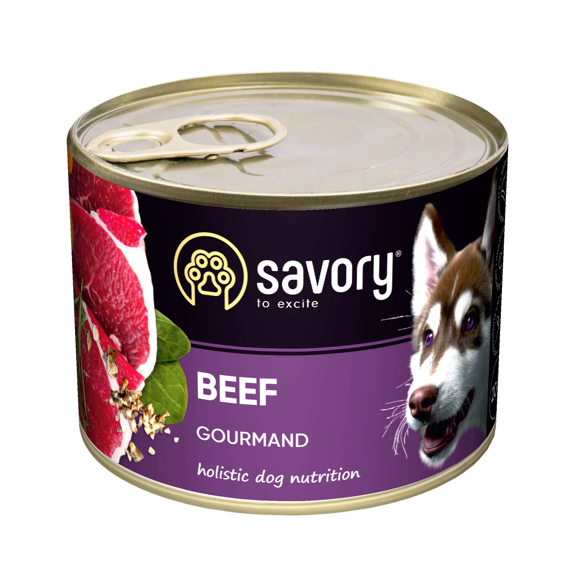 Savory wołowina adult 200 g × 24