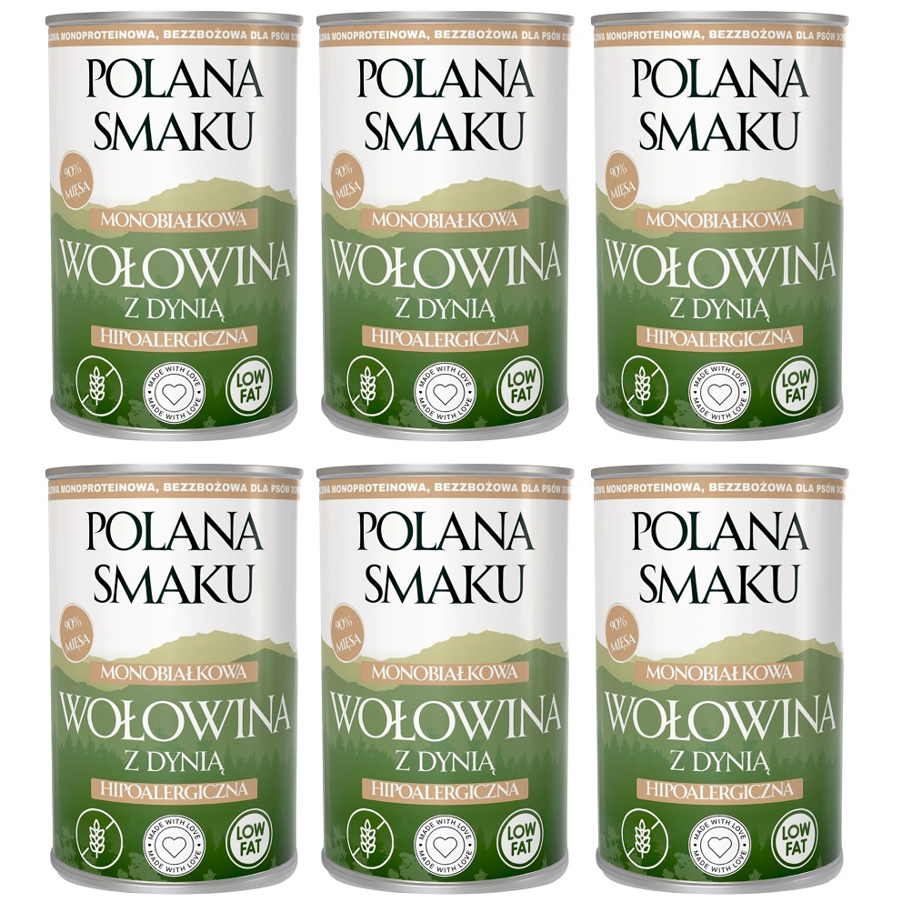 Polana Smaku wołowina 400 g × 6
