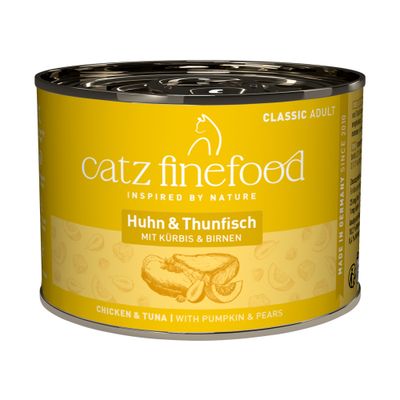 Catz Finefood Classic kurczak, tuńczyk adult 200 g × 6