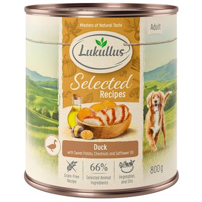Lukullus Selected Recipes drób, kaczka 800 g × 24