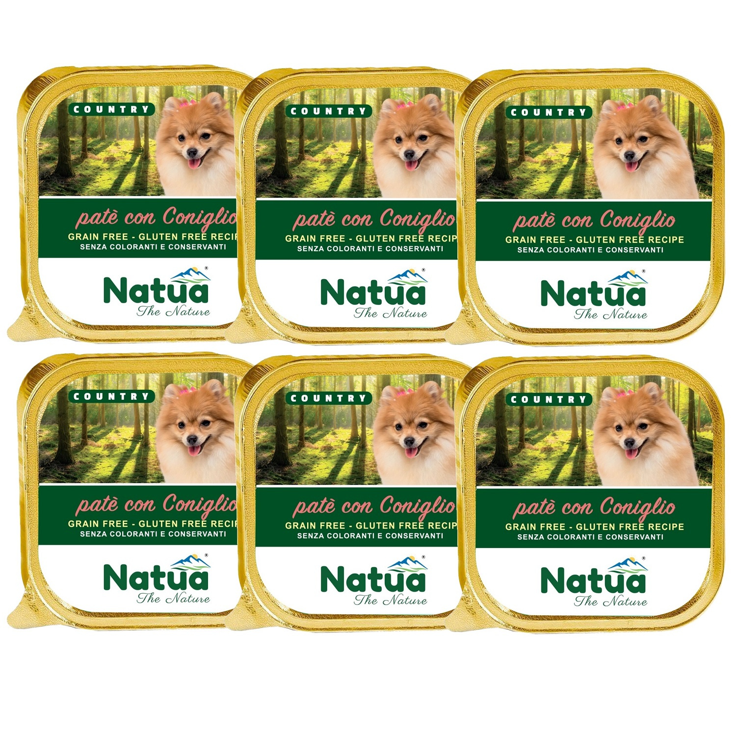 Natua Country królik 100 g × 6