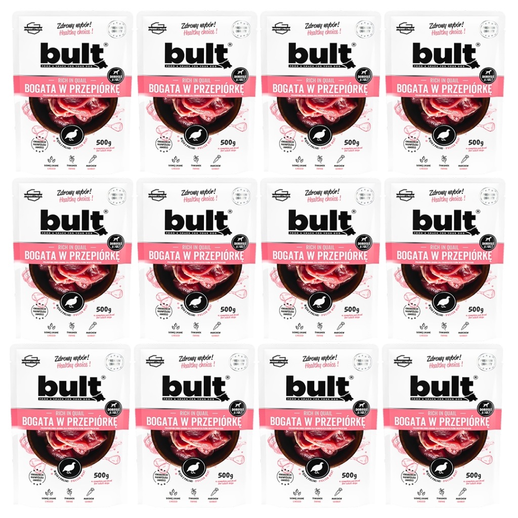 Bult przepiórka adult 500 g × 12