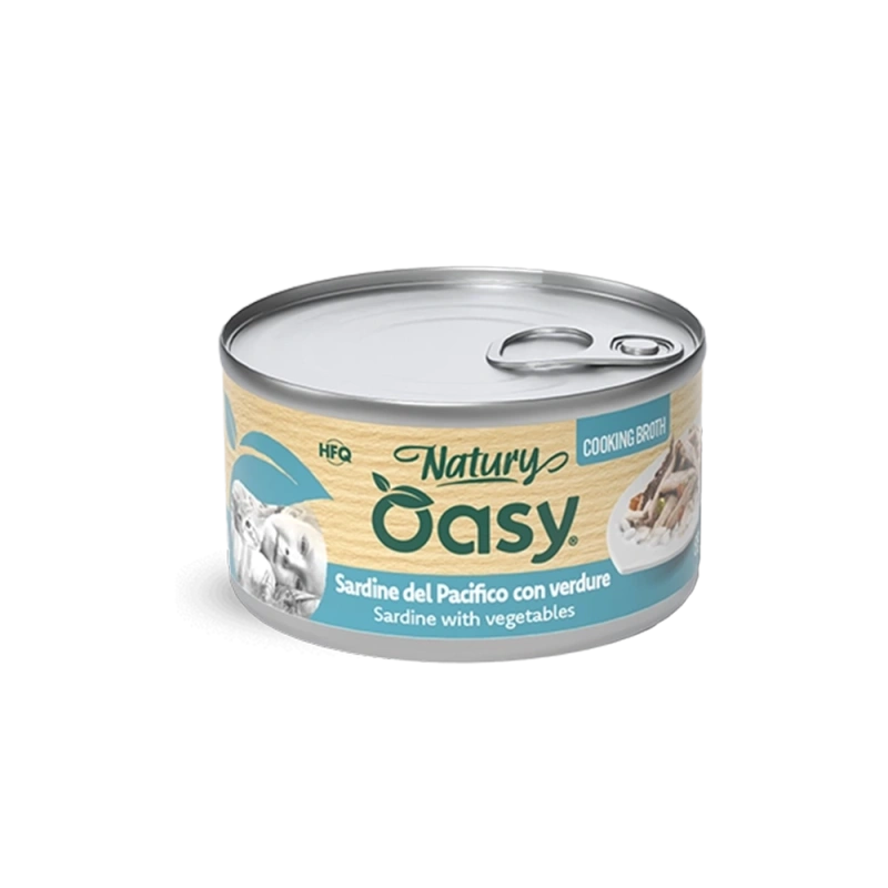 Oasy Natury Cooking Broth sardynka w bulionie adult 85 g