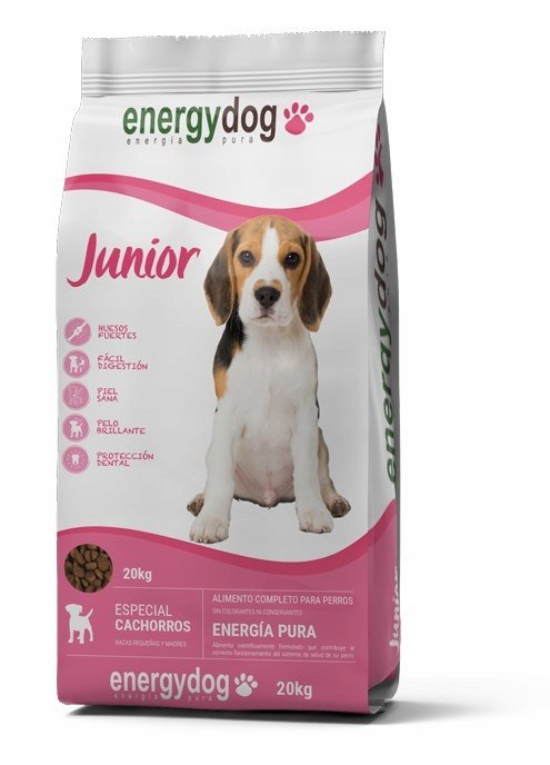 Energydog Cachorro cielęcina, kurczak junior 20 kg