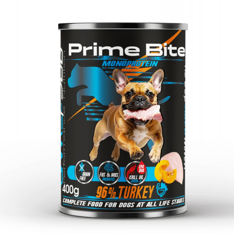 Game Dog Prime Bite indyk z dynią 400 g