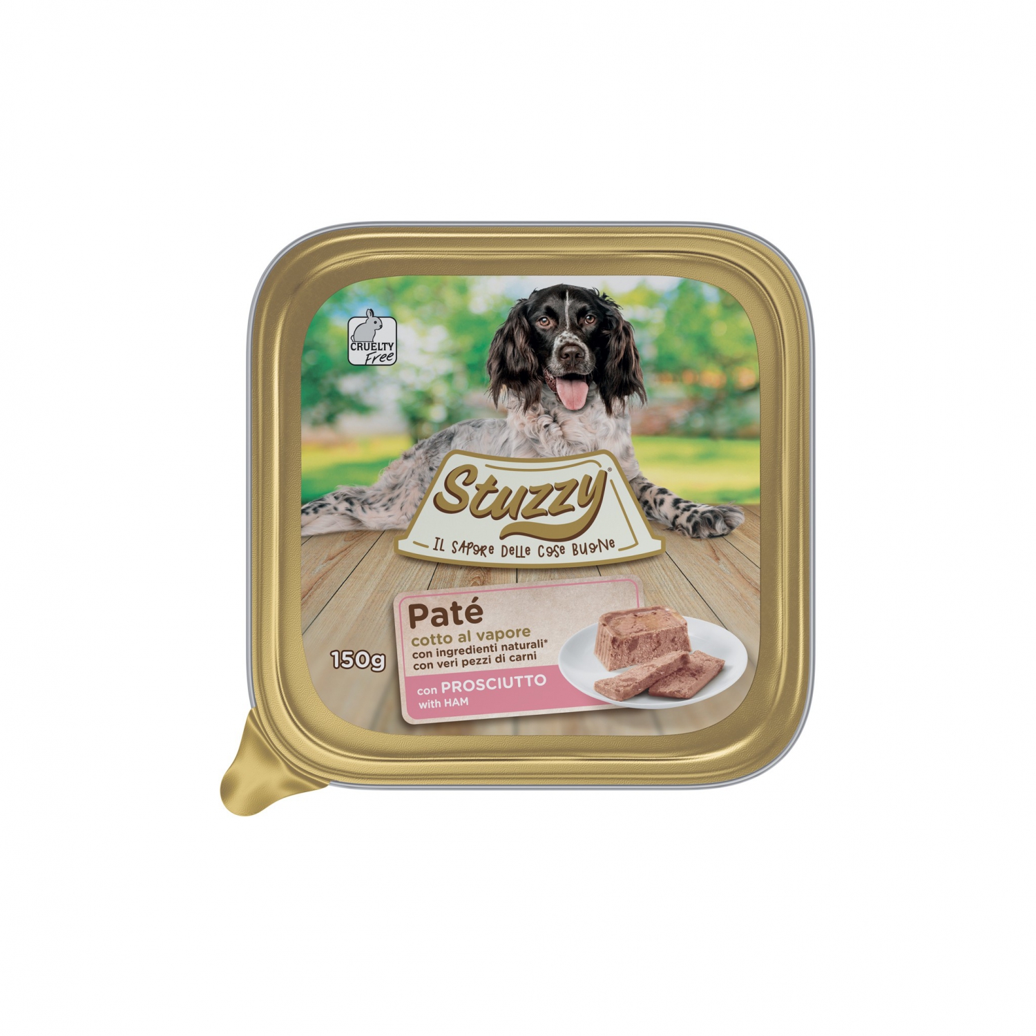 Stuzzy Tray Pate szynka adult małe rasy 150 g