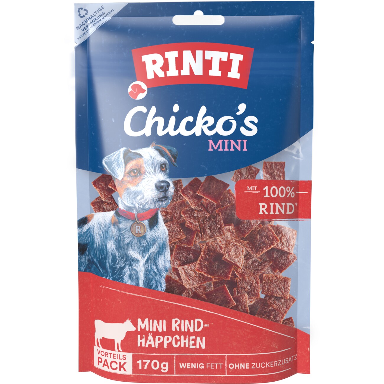 Rinti Chicko wołowina małe rasy 170 g