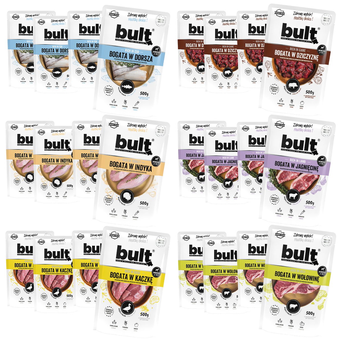 Bult 500 g × 24