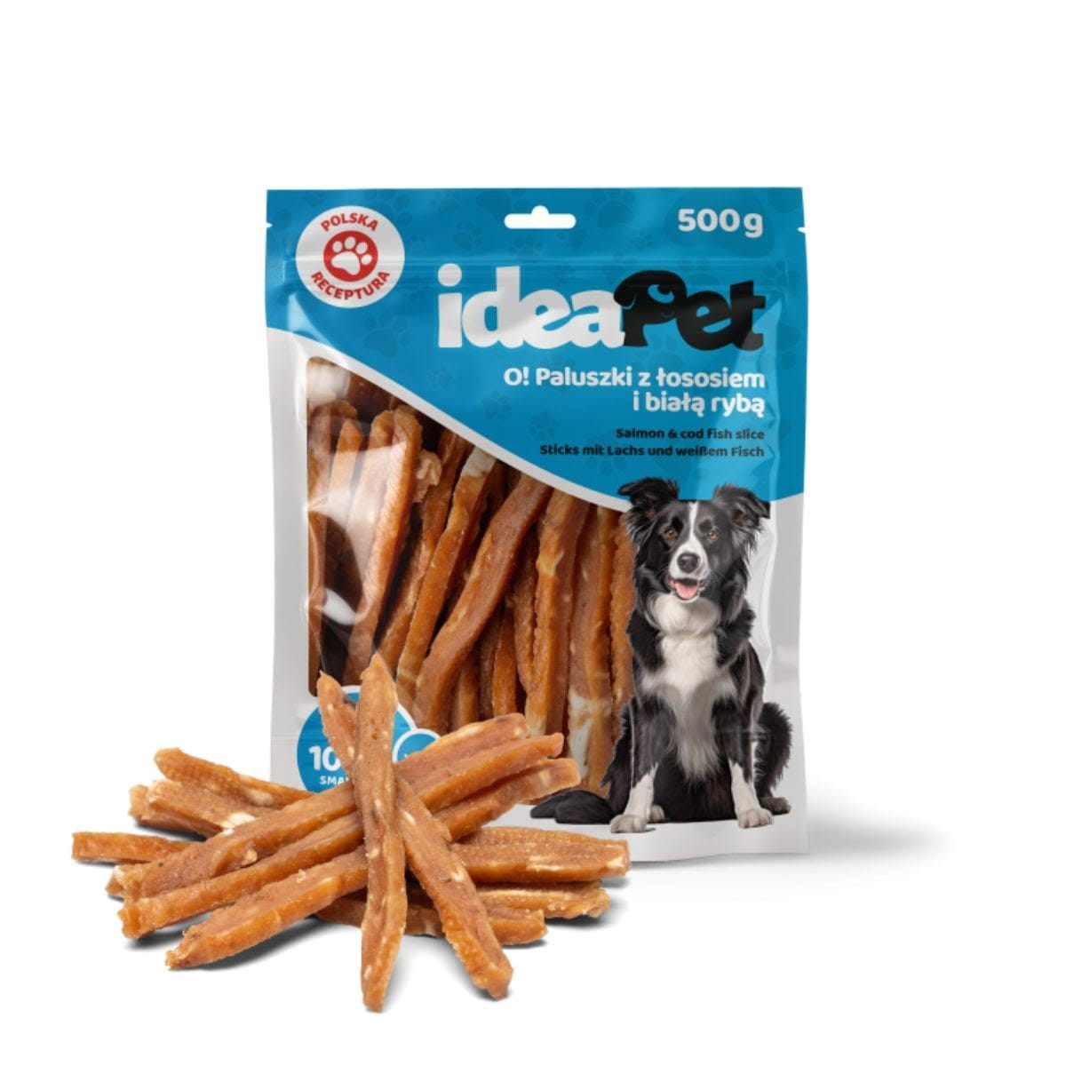 IdeaPet biała ryba, łosoś 500 g