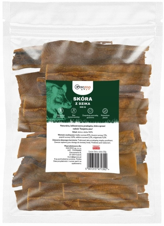 Gaczoo dzik 500 g