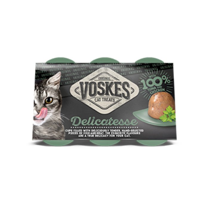 Voskes Delicatesse tuńczyk w galaretce 25 g × 6