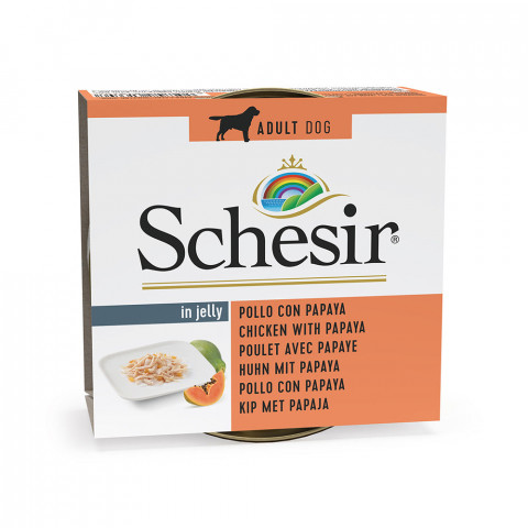Schesir Fruit kurczak, papaja 150 g