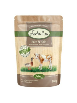 Lukullus kaczka, cielęcina adult 300 g