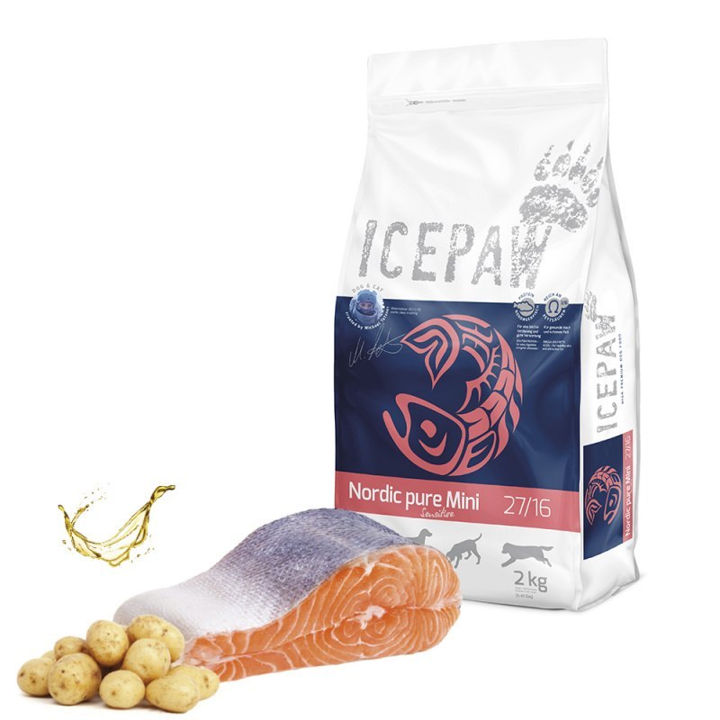 ICEPAW Nordic Pure łosoś adult małe rasy 2 kg