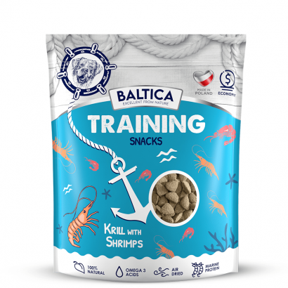 Baltica Training Snacks krewetka, kryl 600 g