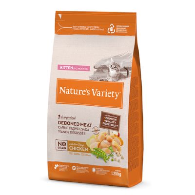 Nature's Variety Selected kurczak kitten 1,25 kg