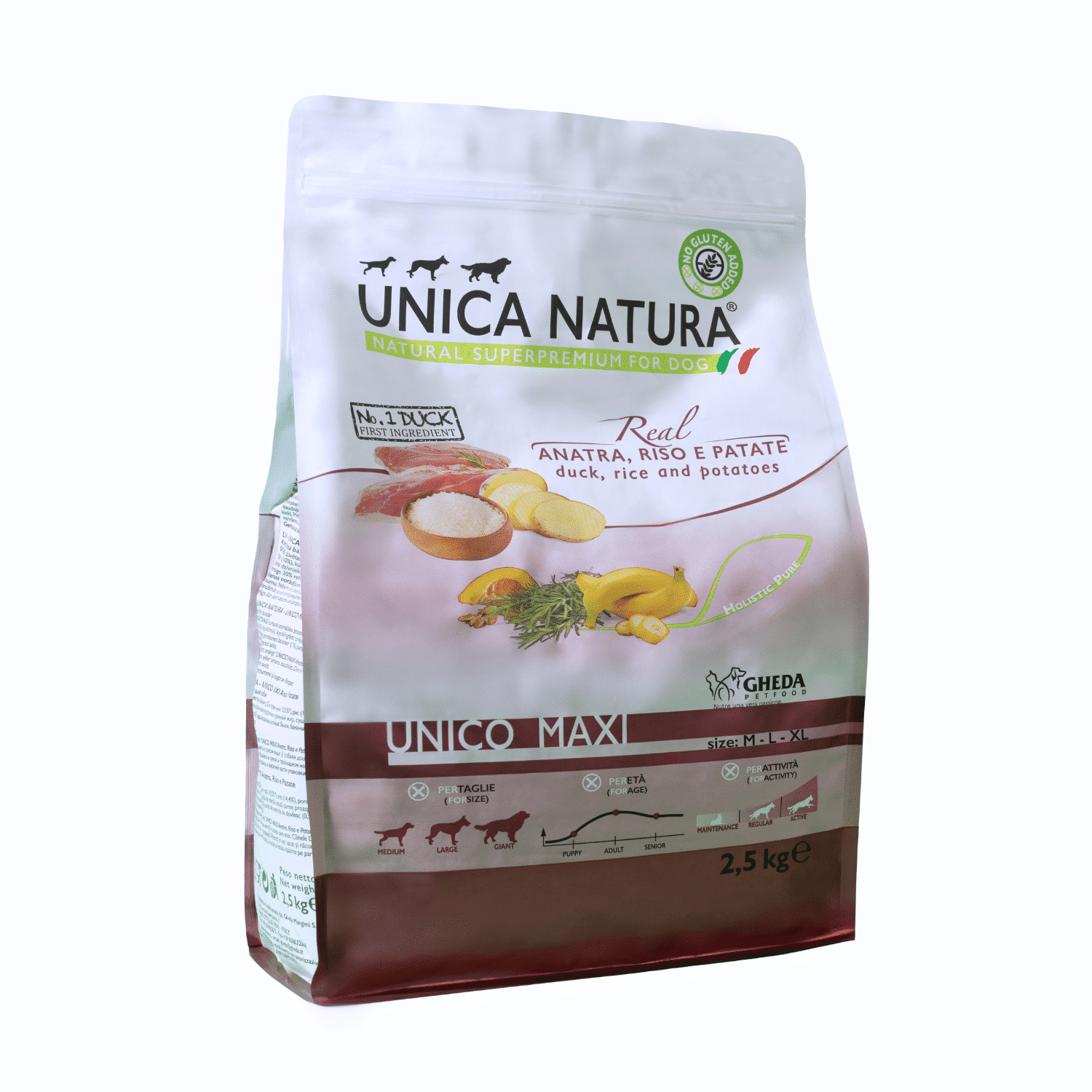 Unica Natura Unico kaczka duże rasy 12 kg