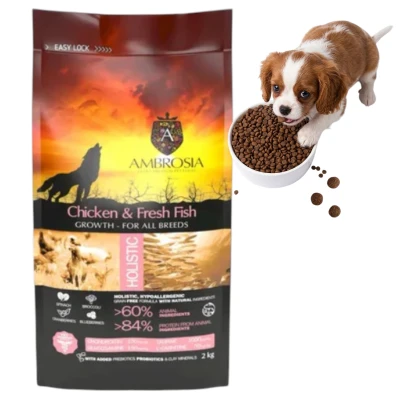 Ambrosia kurczak, ryba puppy 6 kg