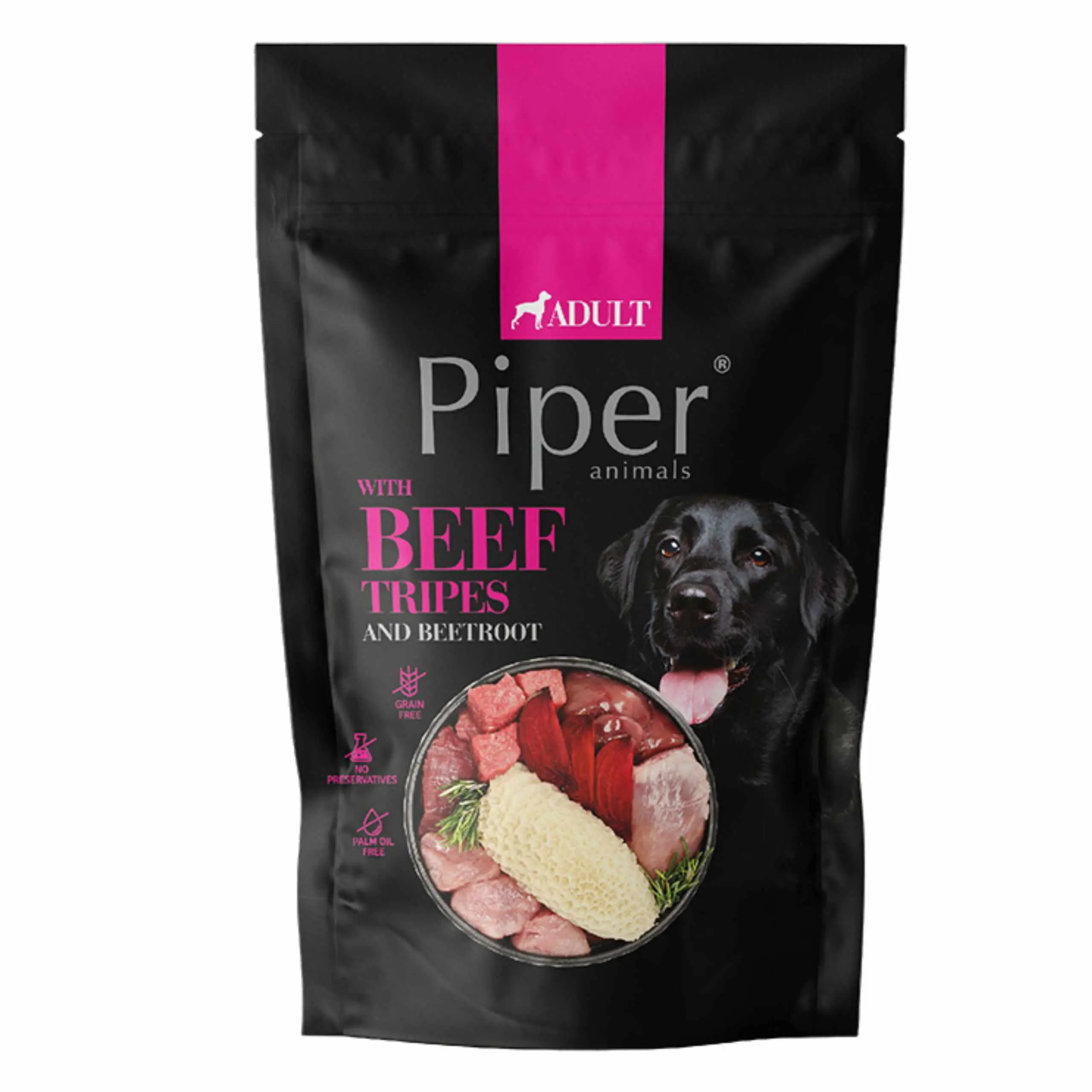 Piper Animals wieprzowina, wołowina adult 500 g